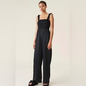 Ganni Black Jumpsuit